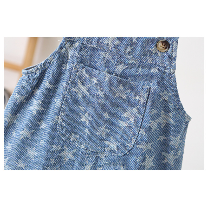 Baby Casual Star Denim Overalls