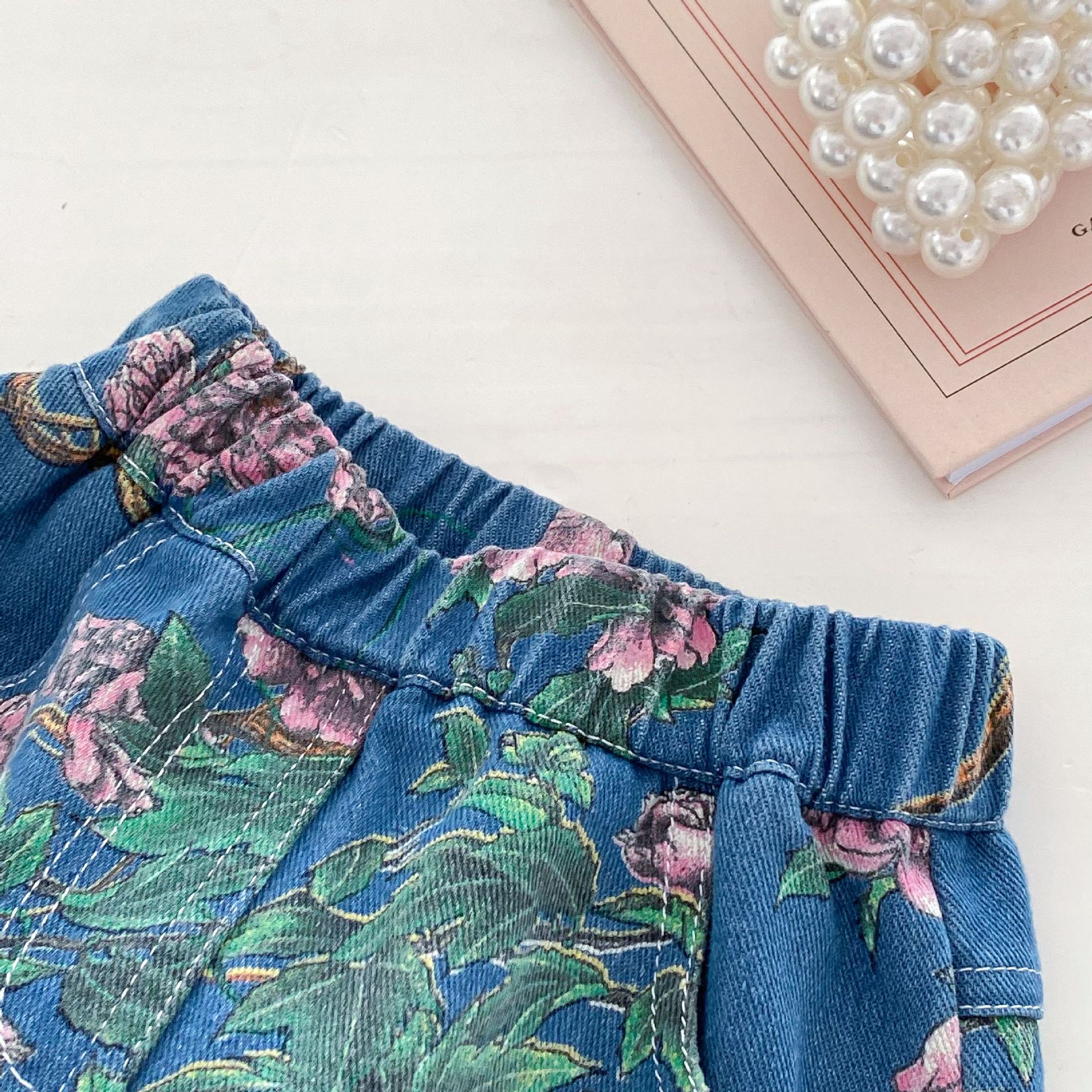 [Copy]2-Piece Baby Kid Girls Denim Half Skirt Dress Set