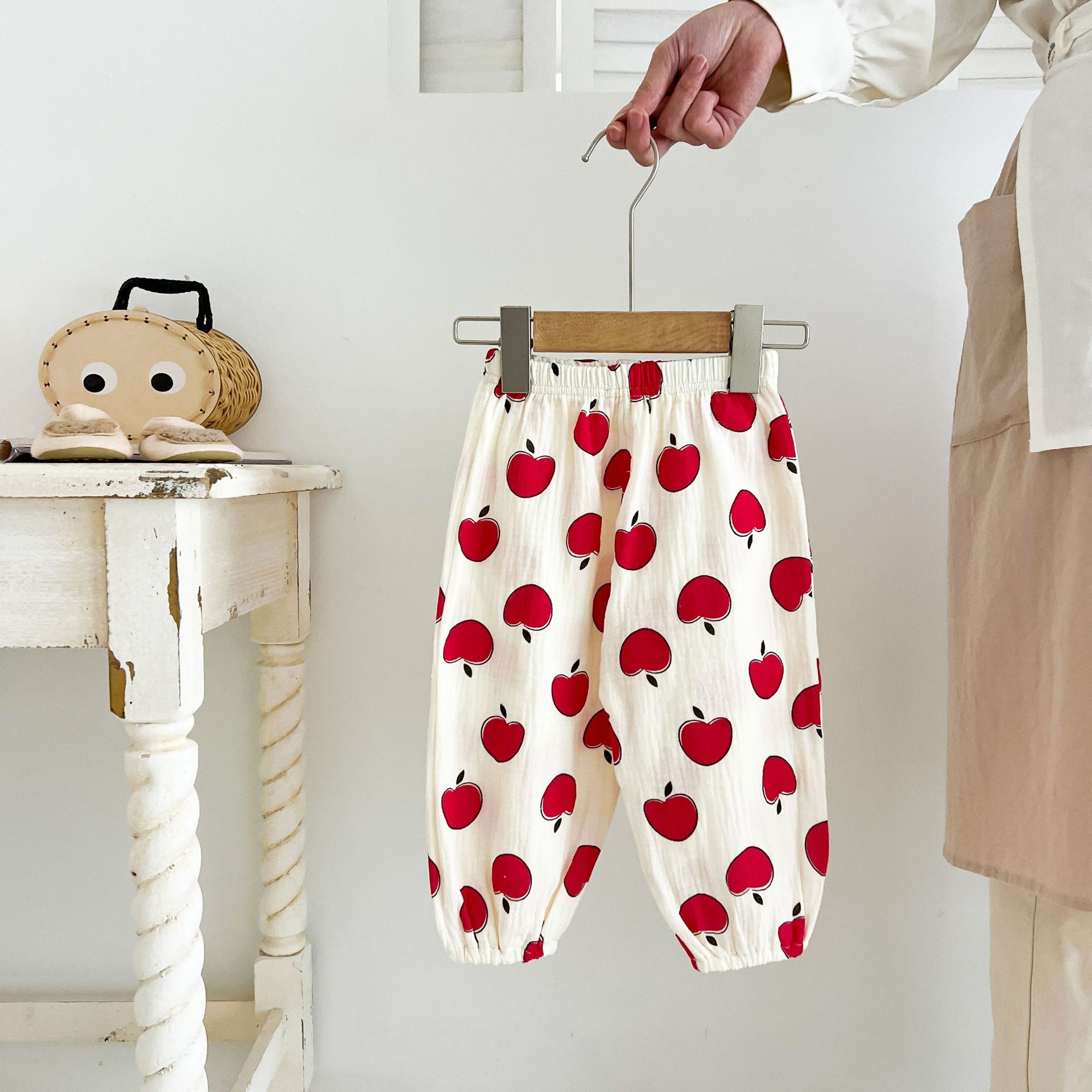 Toddler Apple Dots Florals Pants