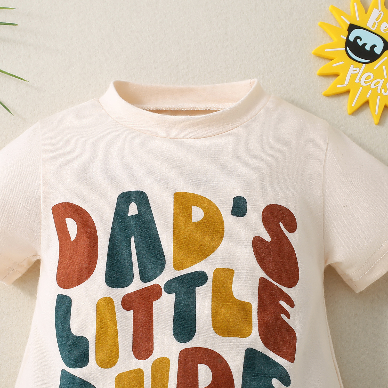 Baby Dad's Little Dude Romper