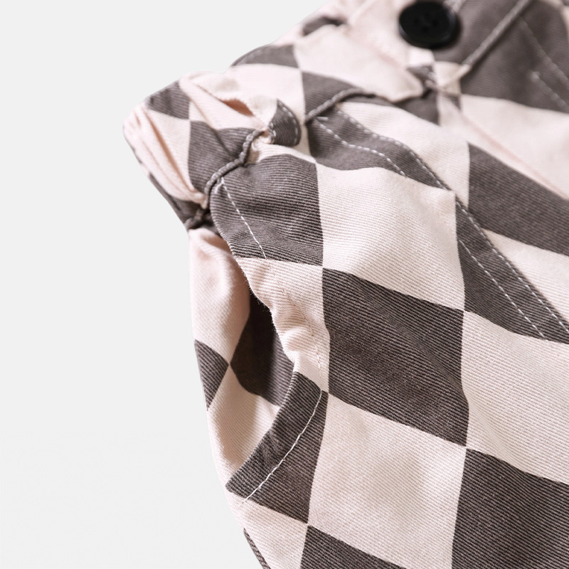 Toddler Diamond Checkerboard Shorts