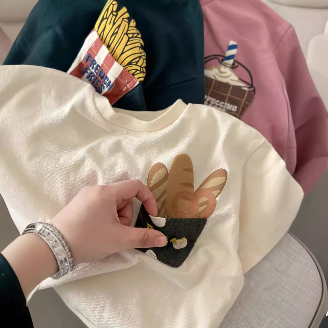 Kid Coffee Bread Chips T-Shirt