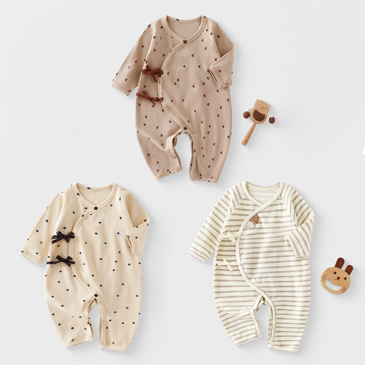 Baby Stars Stripes Romper