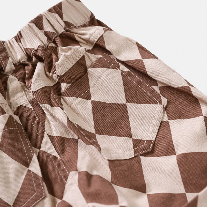 Toddler Diamond Checkerboard Shorts