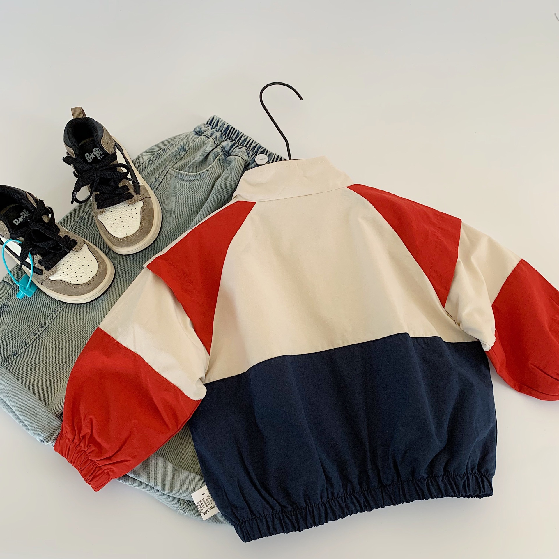 Toddler Stripe Contrast Jacket