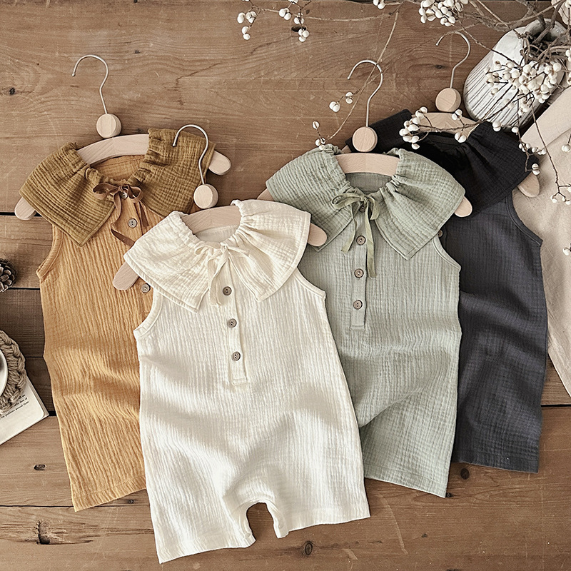 [Copy]Baby Girl Polka Dot Romper