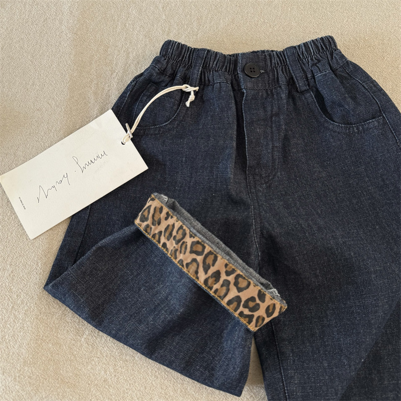 Toddler Boy Leopard Print Jeans