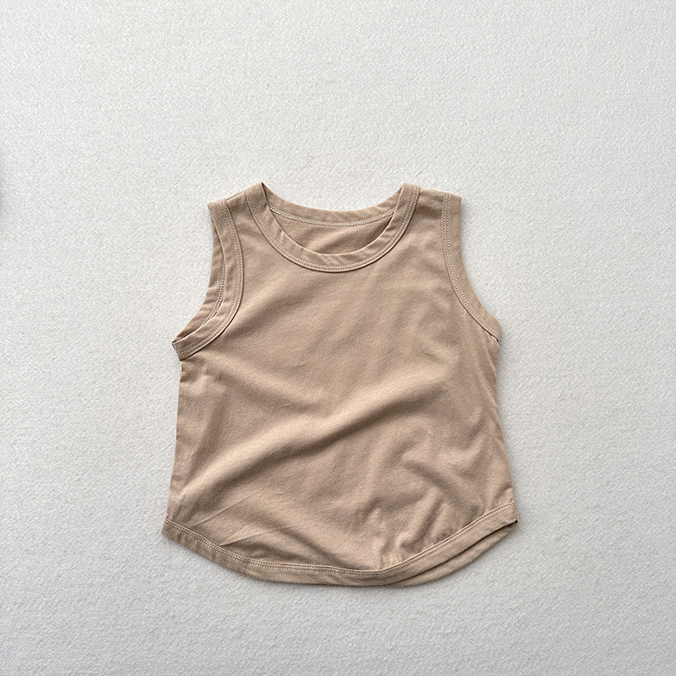 [Copy]Kid Solid Color and Stripe Tank