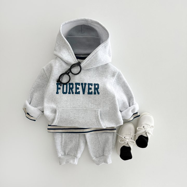 FOREVER Toddler Hooded 2 Piece Set