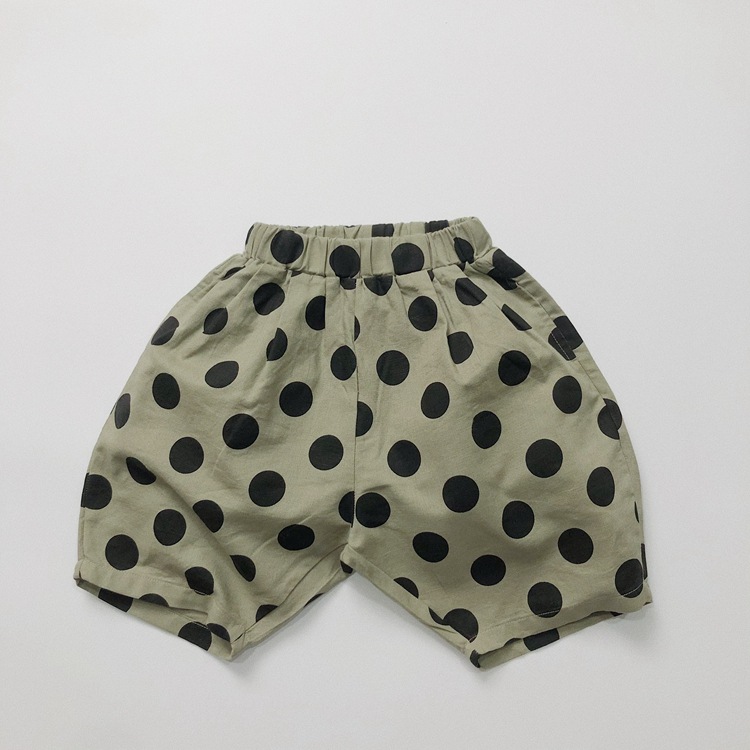 Toddler Vintage Dots  Shorts