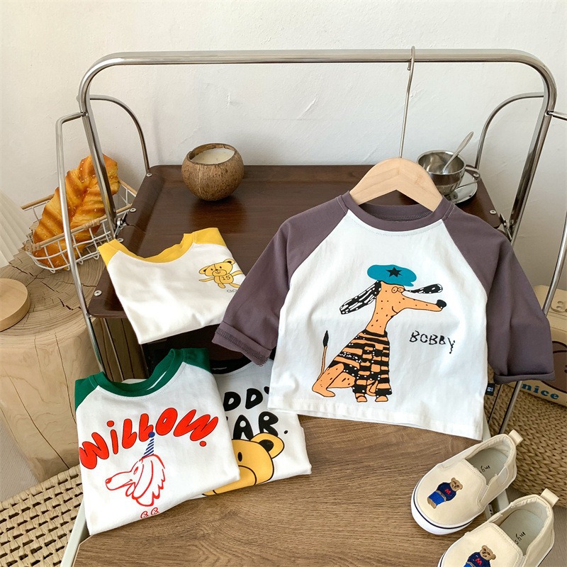 Toddler Animal Contrasting Sweatshirt