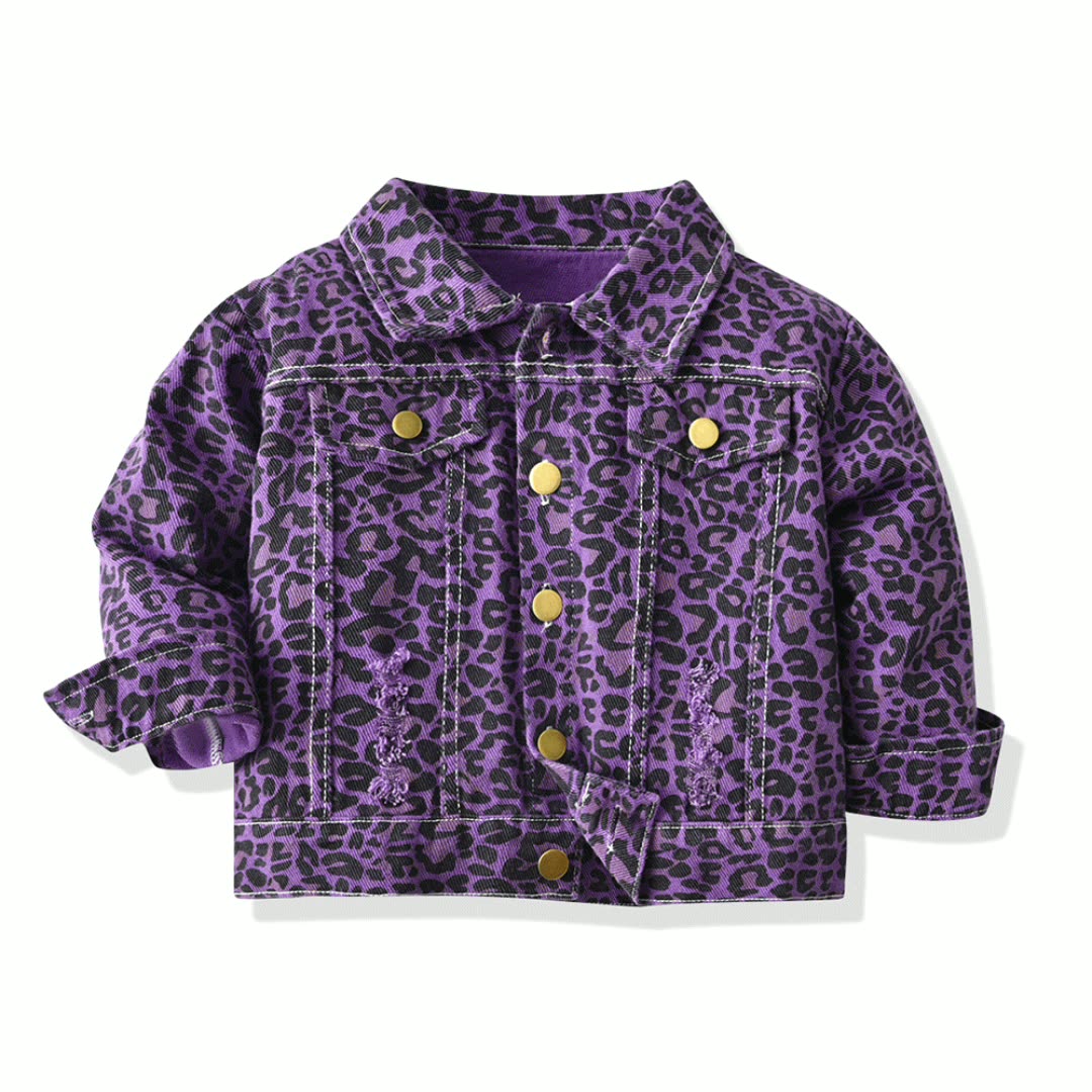 Baby Kid Boy Leopard Jacket