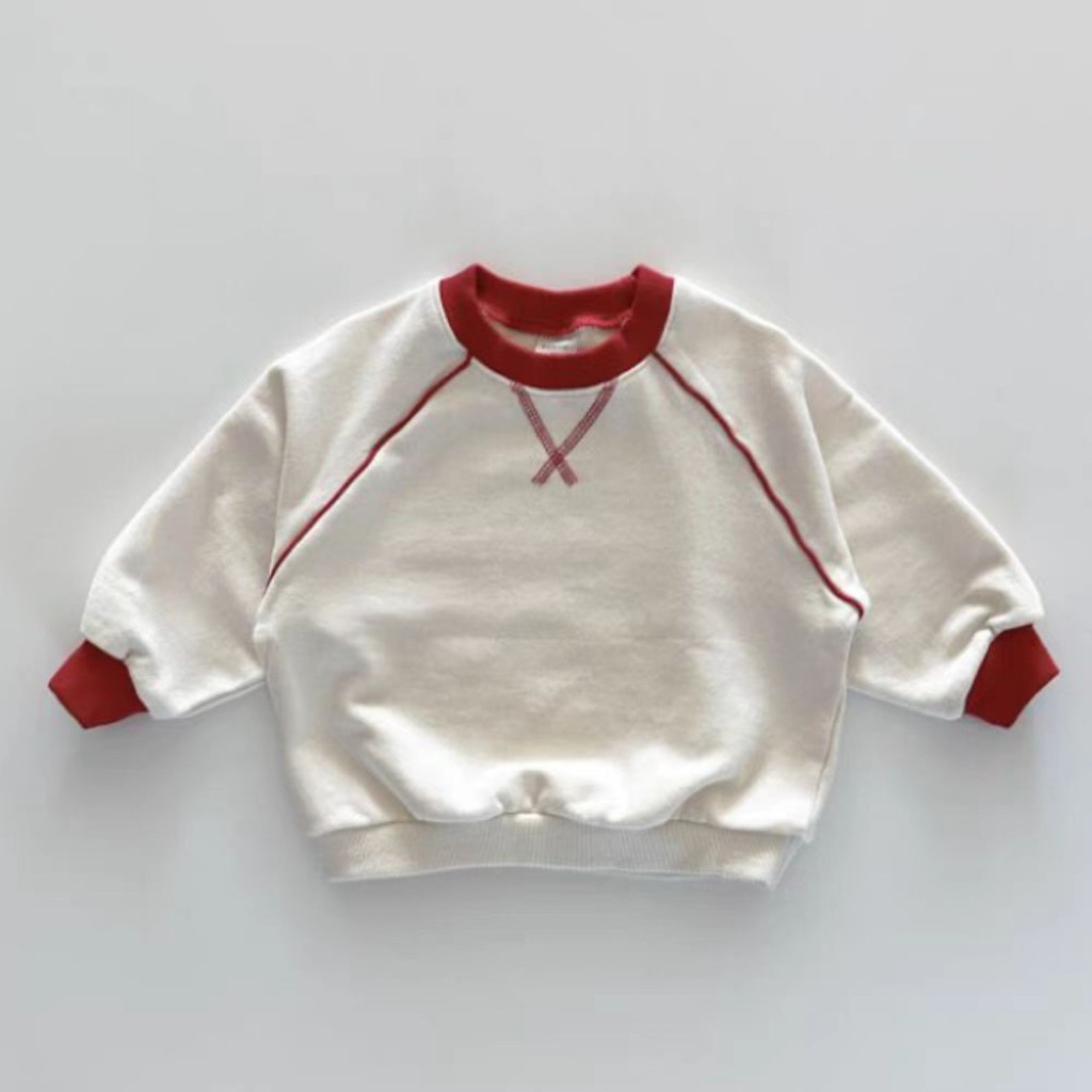 [Copy]Baby Toddler 2-Piece Contrast Waffle Basketball Set