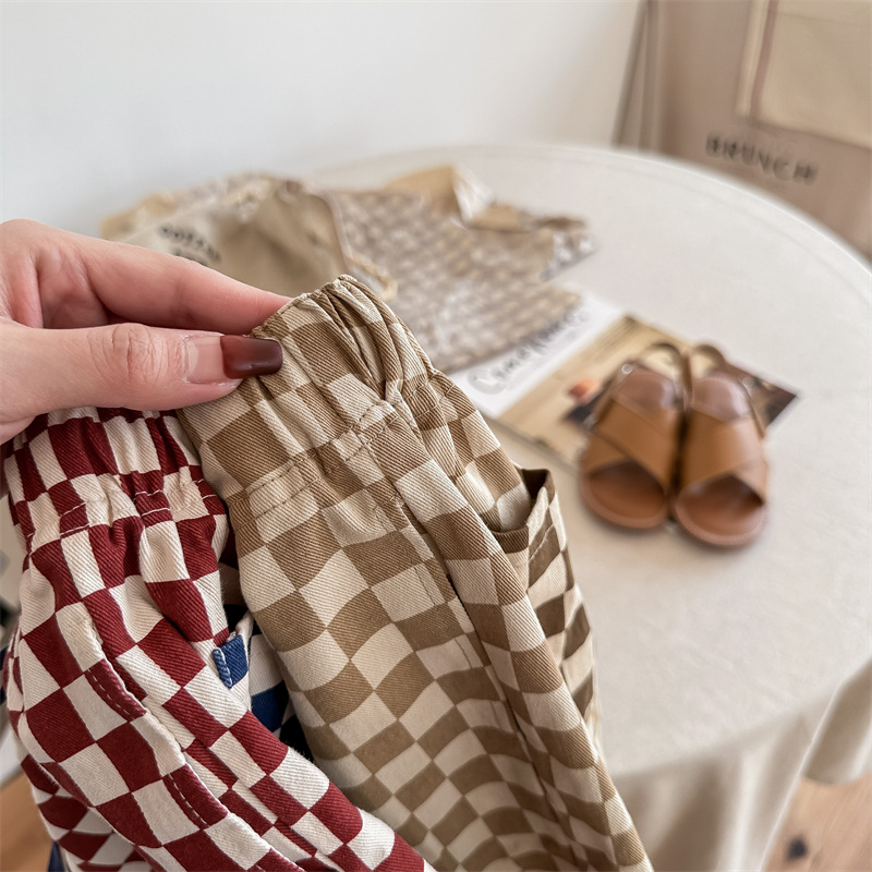 Toddler Checkerboard Pants