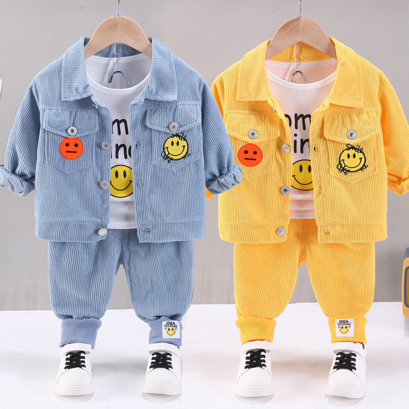 Kid Boy Smiley 2 Pieces Set