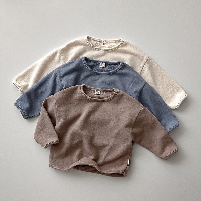 Baby Toddler Solid Color Loose T-Shir