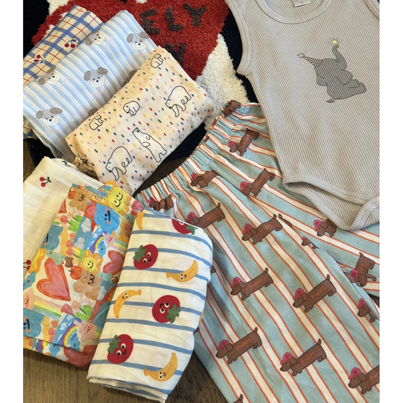 Baby Dog Striped Pants