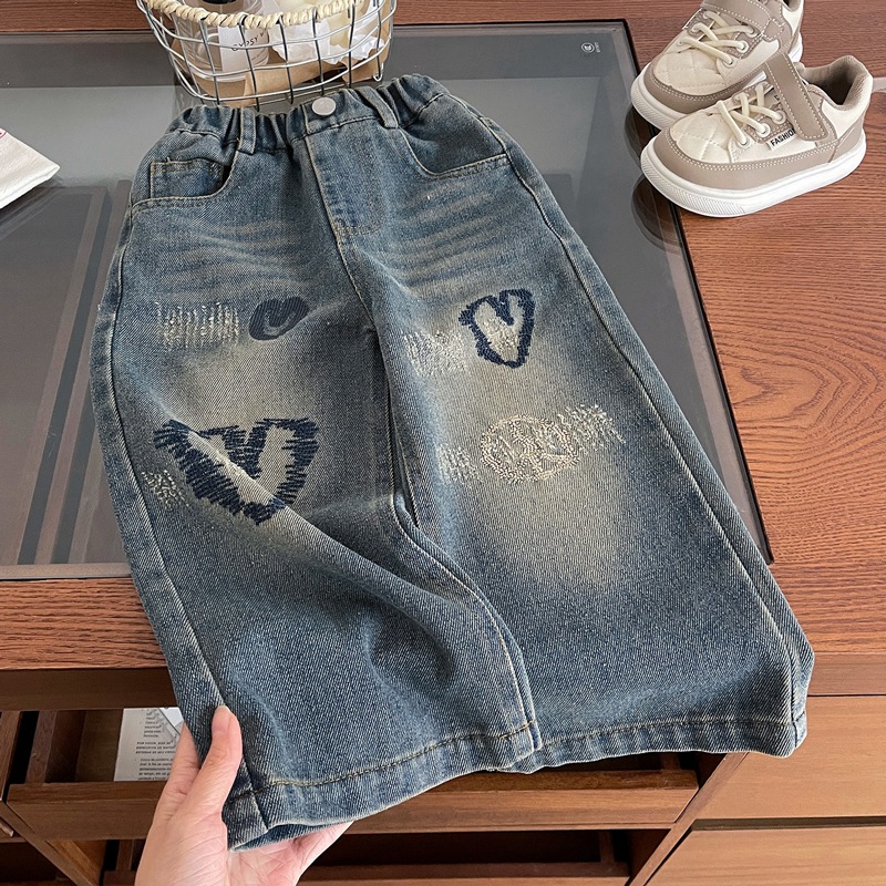 Toddler Girl Love Jeans