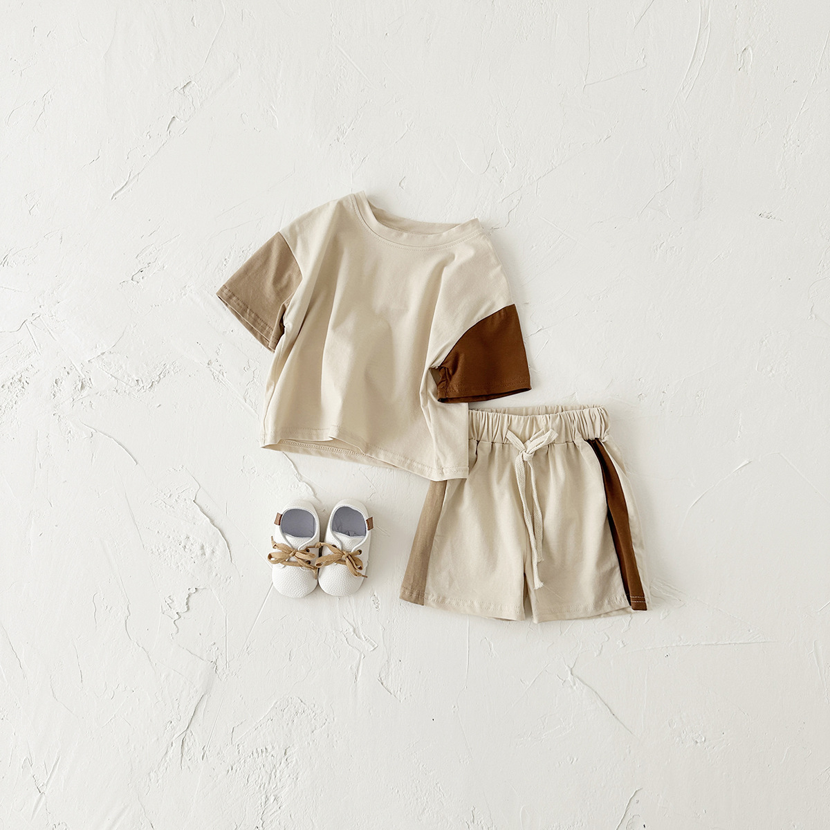 Baby 2-Piece Lovely Striped Basic Set