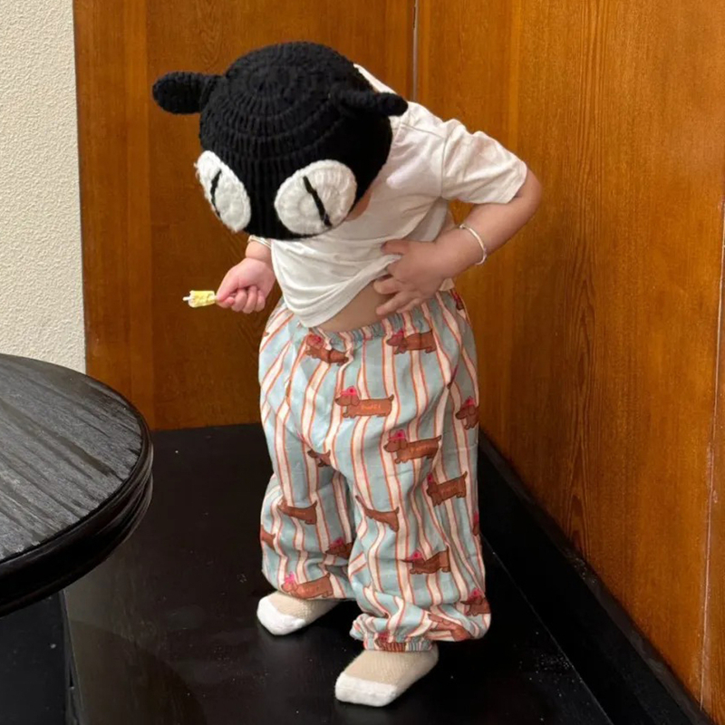 Baby Dog Striped Pants