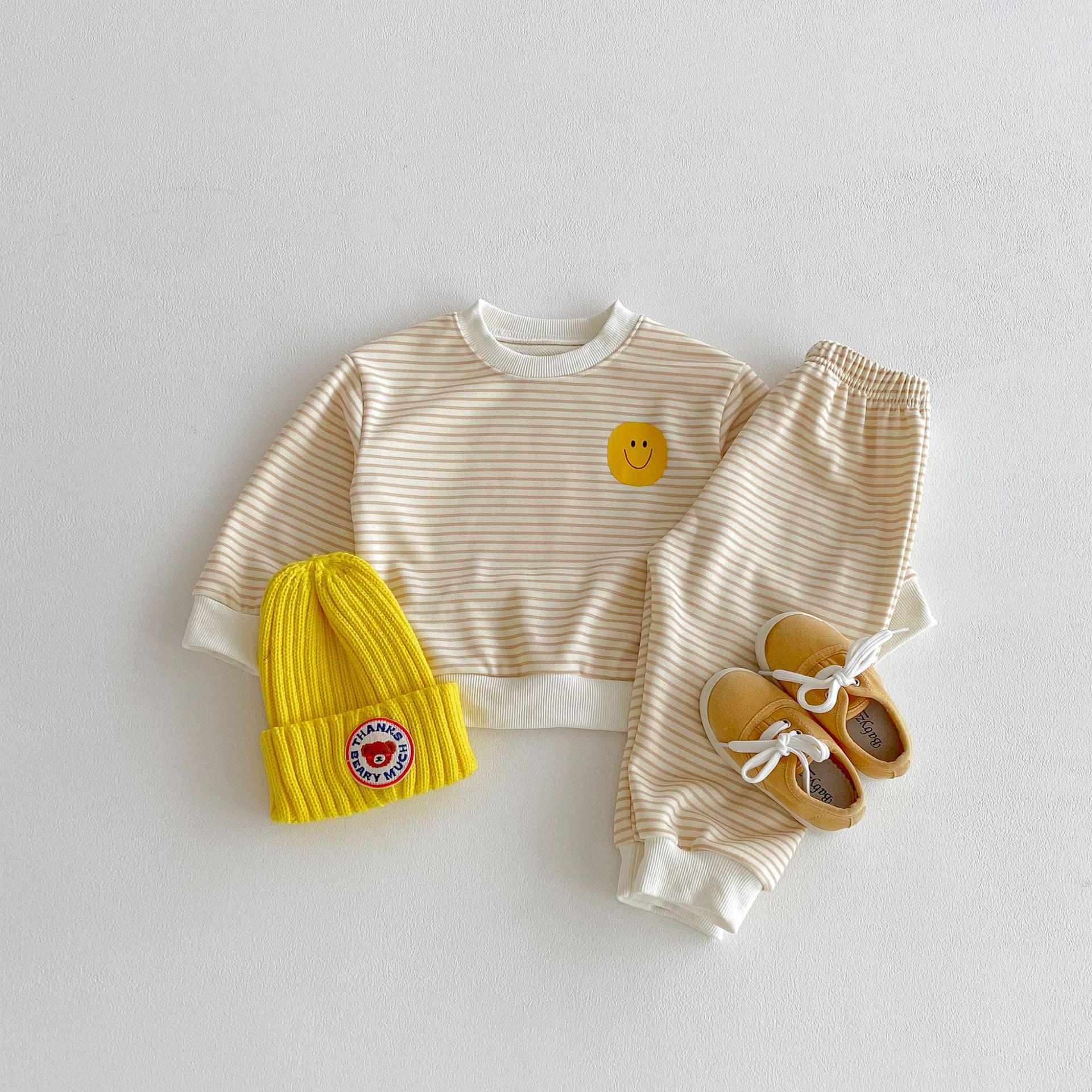 Toddler Smiley Stripe 2 Piece Set