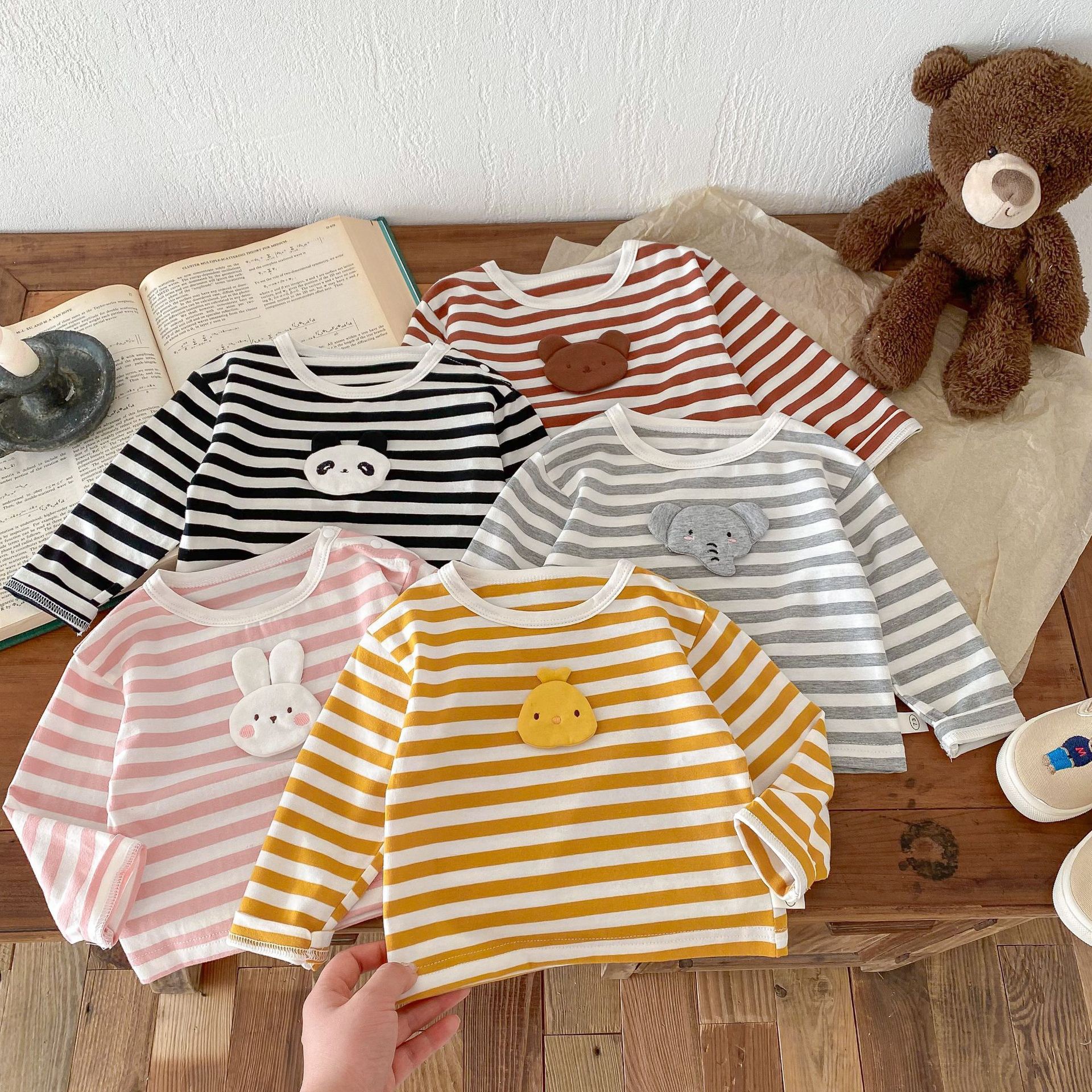 Baby Animal Stripe T-Shirt