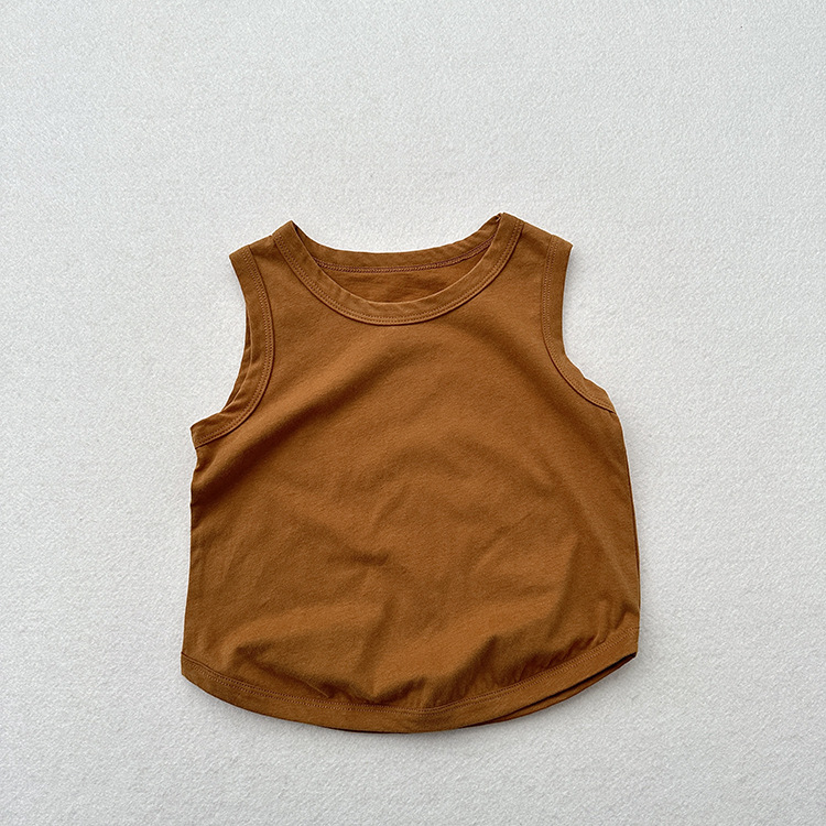 [Copy]Kid Solid Color and Stripe Tank