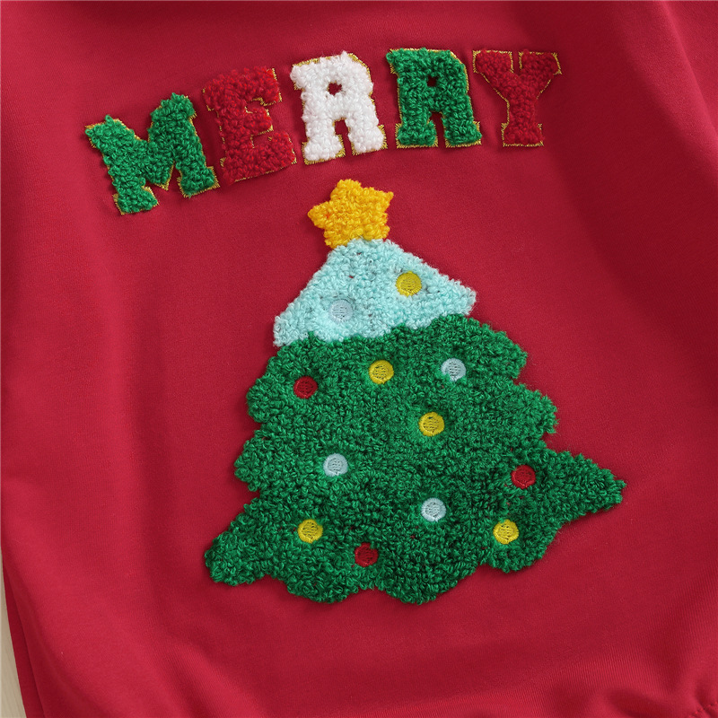 Baby Christmas Tree Embroidery  Onesie
