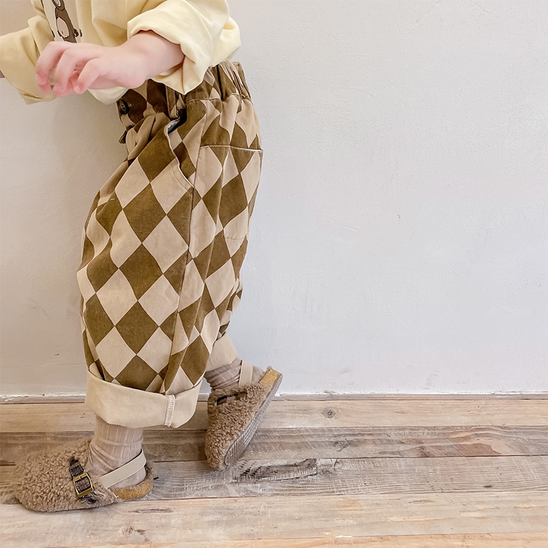 Kid Diamond Casual Denim Pants