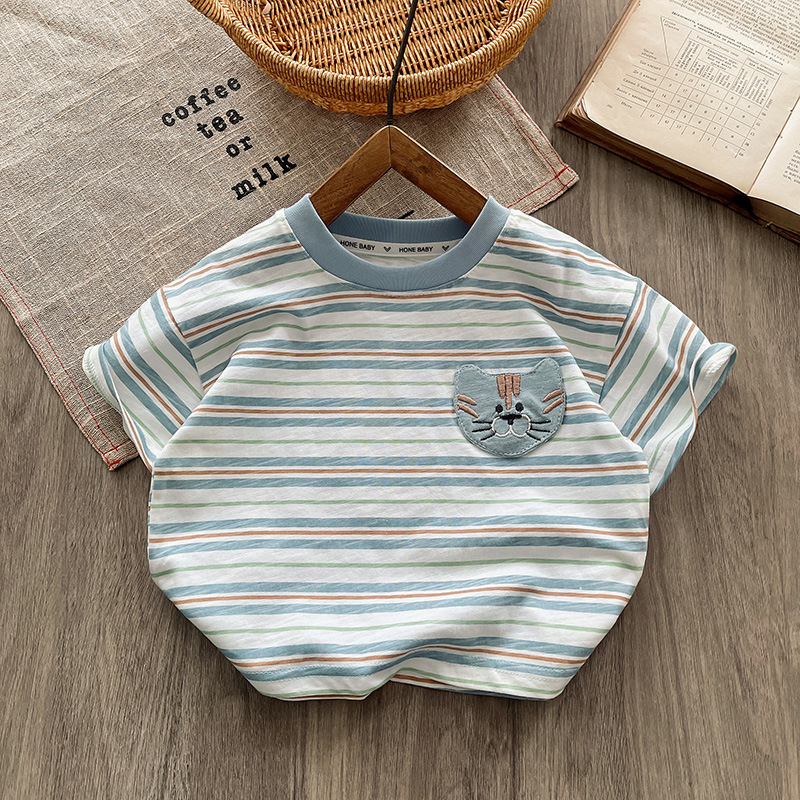 Baby 2-Piece Cat Stripe Set