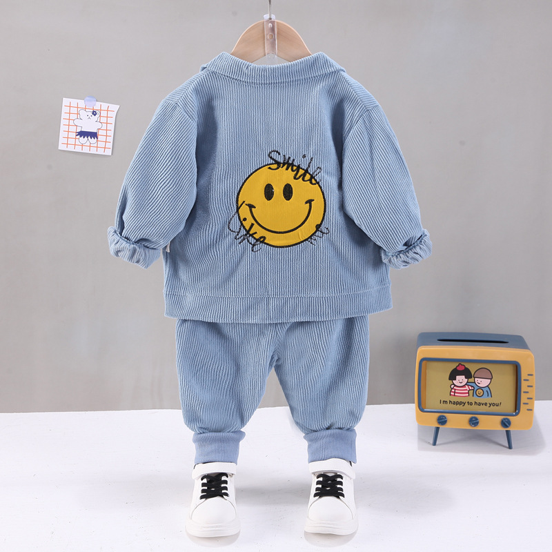 Kid Boy Smiley 2 Pieces Set
