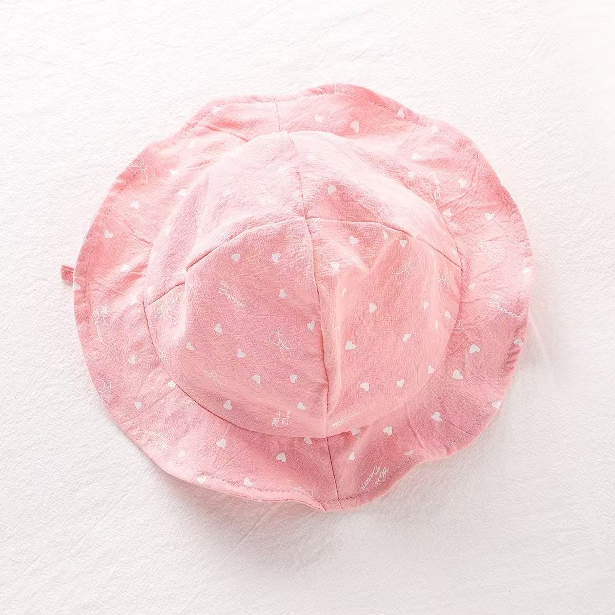 Baby Girl Love Heart Bowknots Romper with Hat