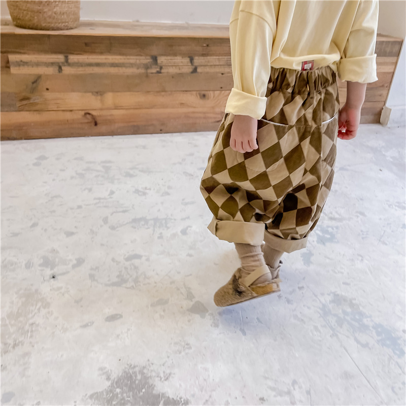Kid Diamond Casual Denim Pants