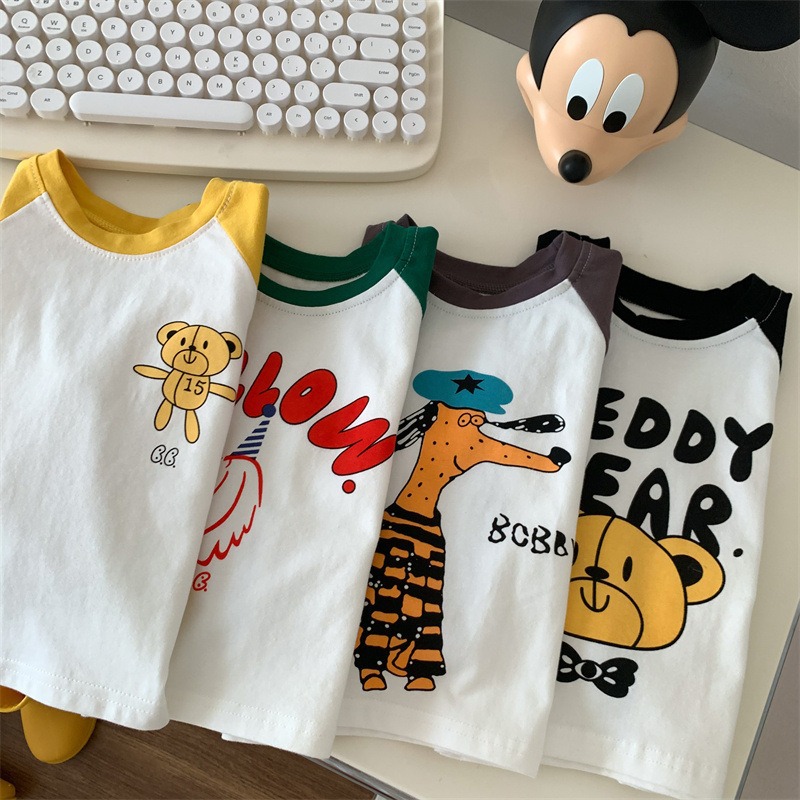 Toddler Animal Contrasting Sweatshirt