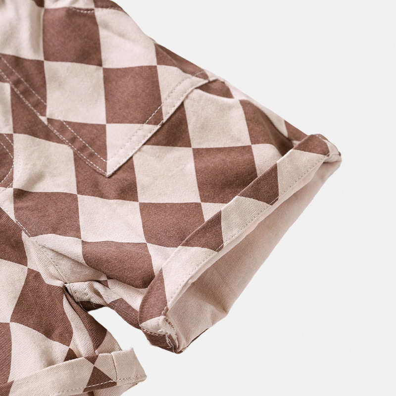 Toddler Diamond Checkerboard Shorts