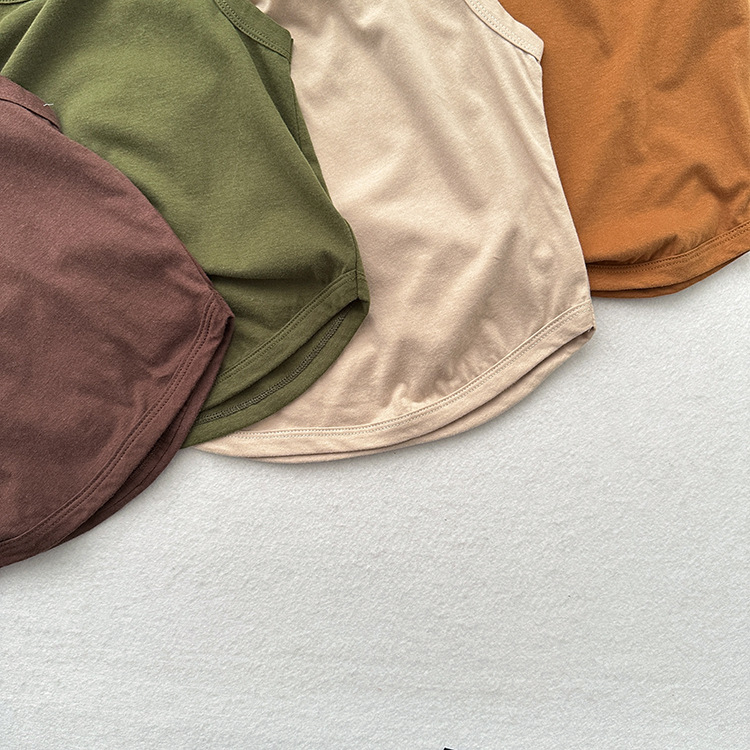 [Copy]Kid Solid Color and Stripe Tank