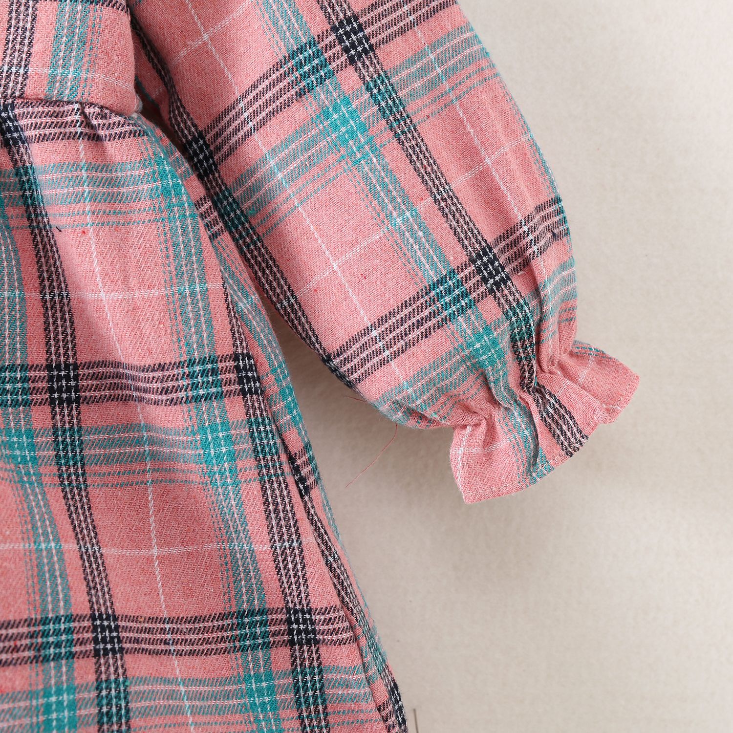 Baby Toddler Girls Paild Princess Dress (Give a doll）