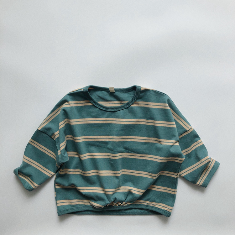 Toddler Kids Stripe Casual T-Shirt