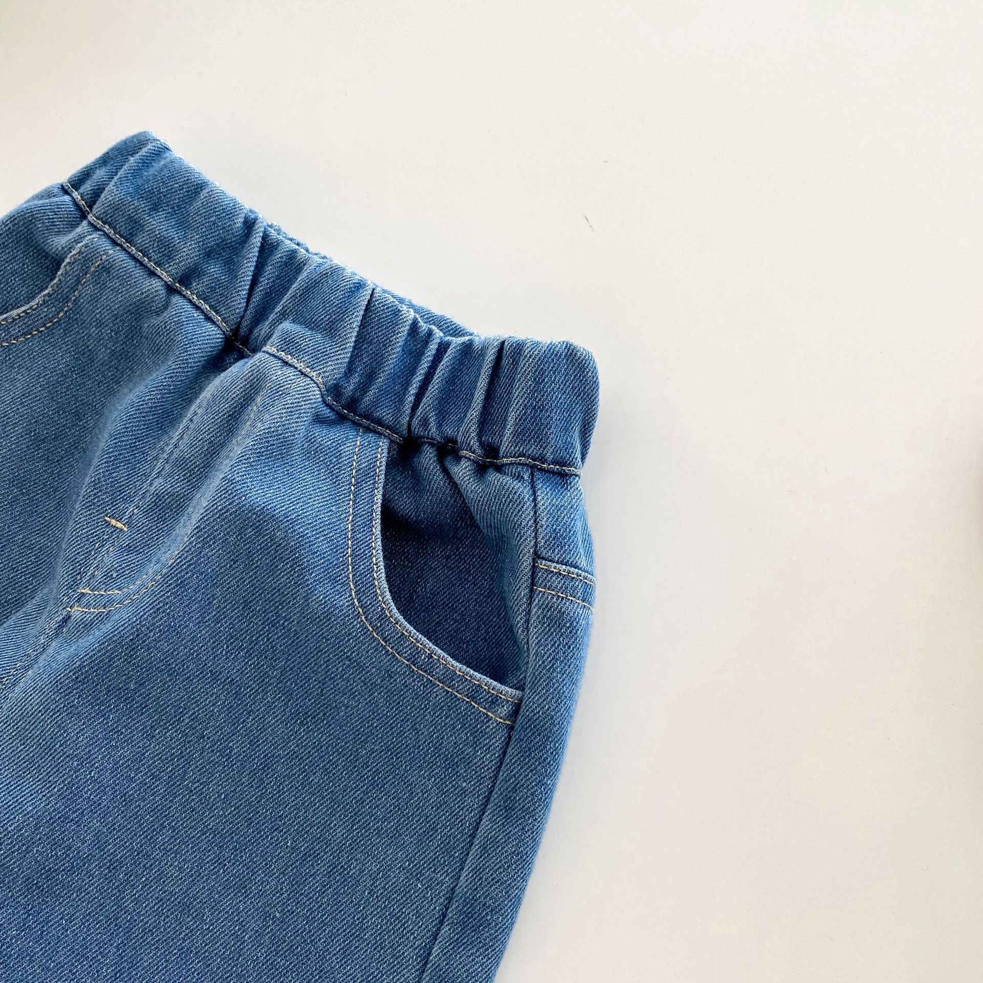 Baby Sweet Flower Chic Denim Pants