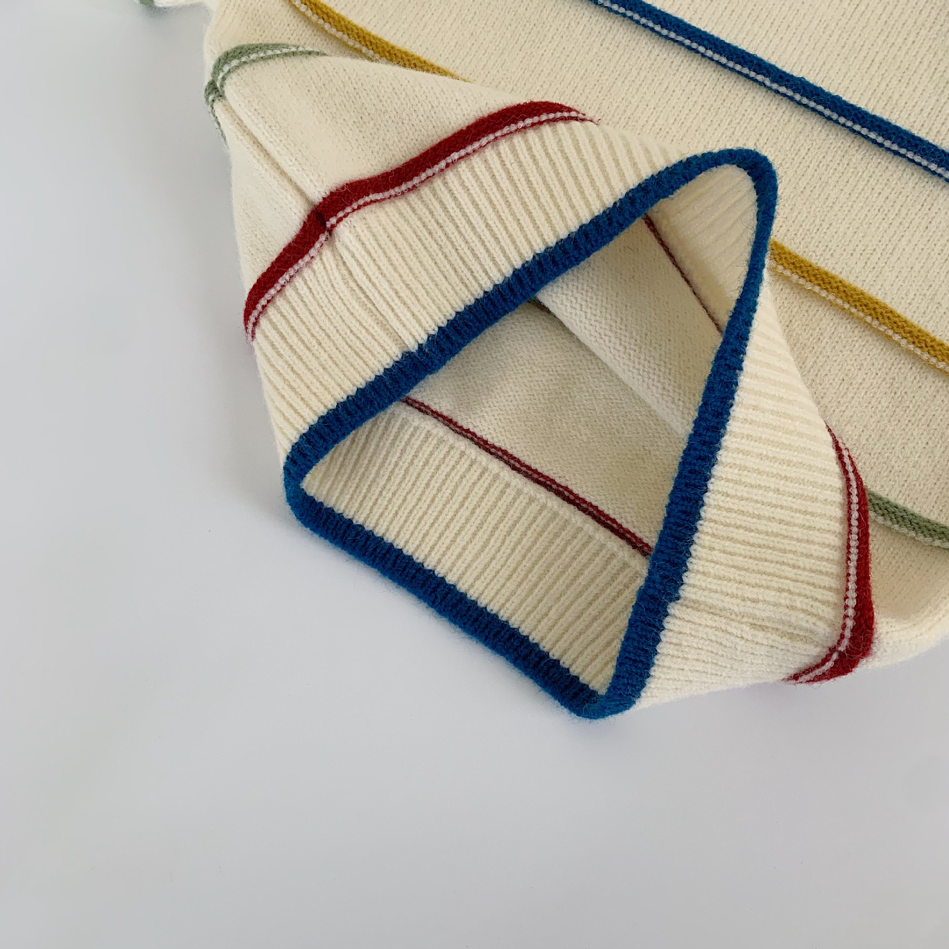 Kid Color Stripes Sweater