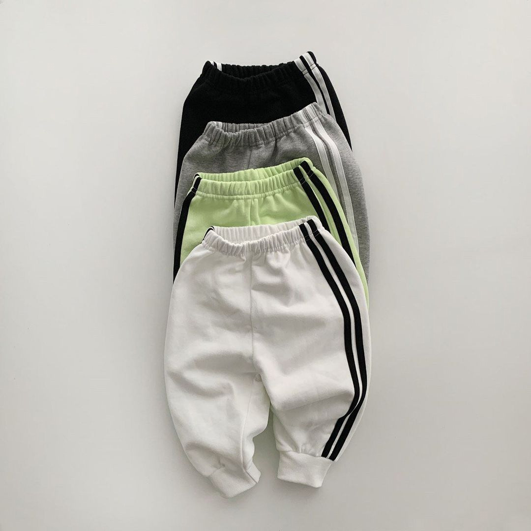 Baby Toddler Solid Color Ribbon Sweatshirt Set