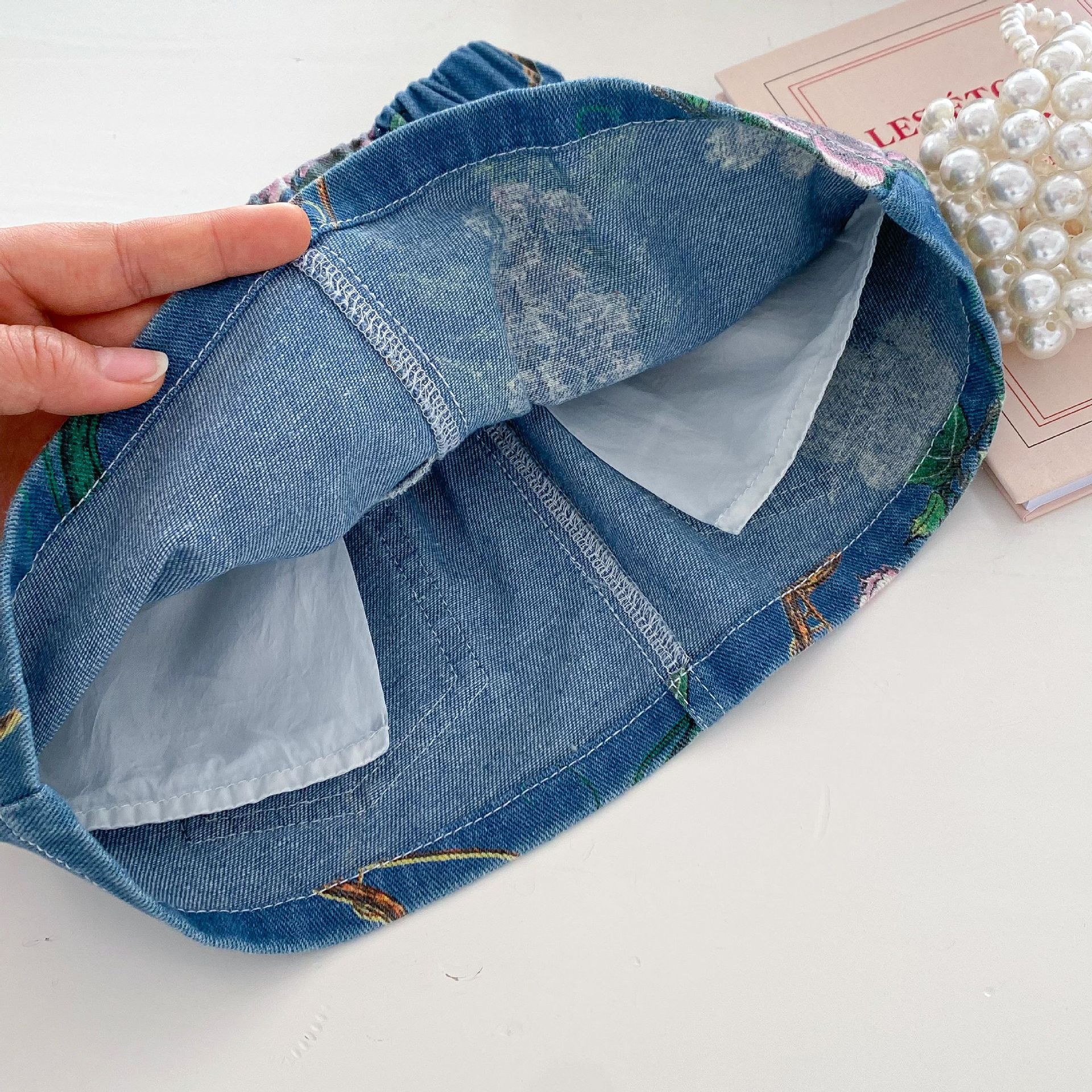 [Copy]2-Piece Baby Kid Girls Denim Half Skirt Dress Set