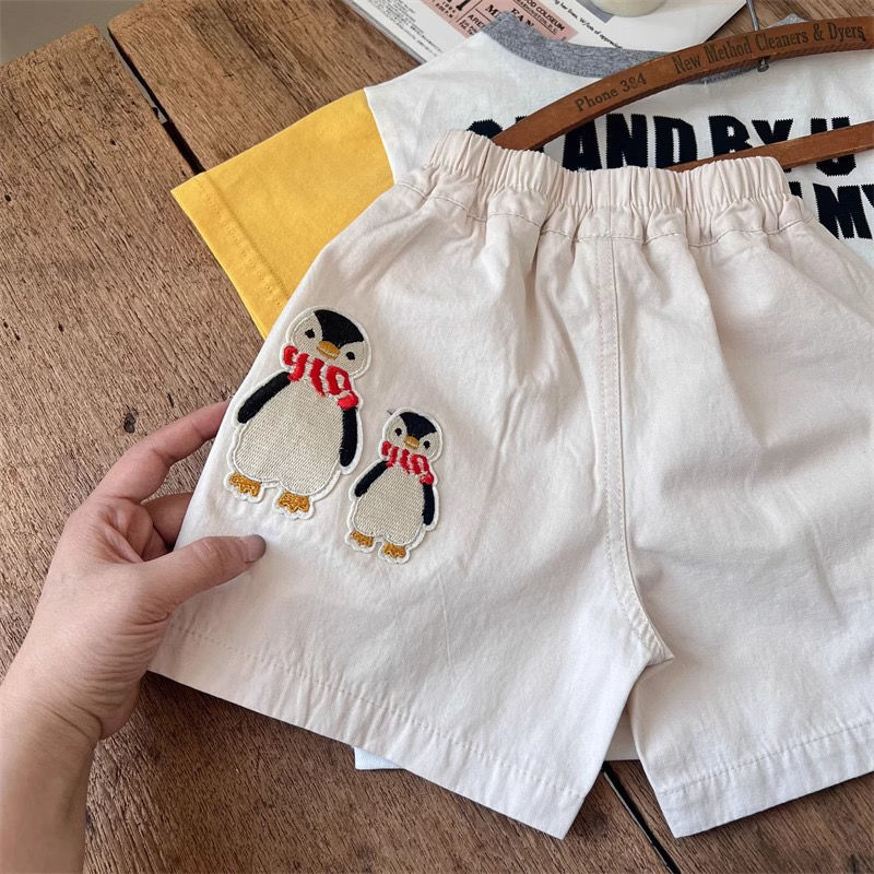 BEACH PATROL Toddler Penguin Shorts