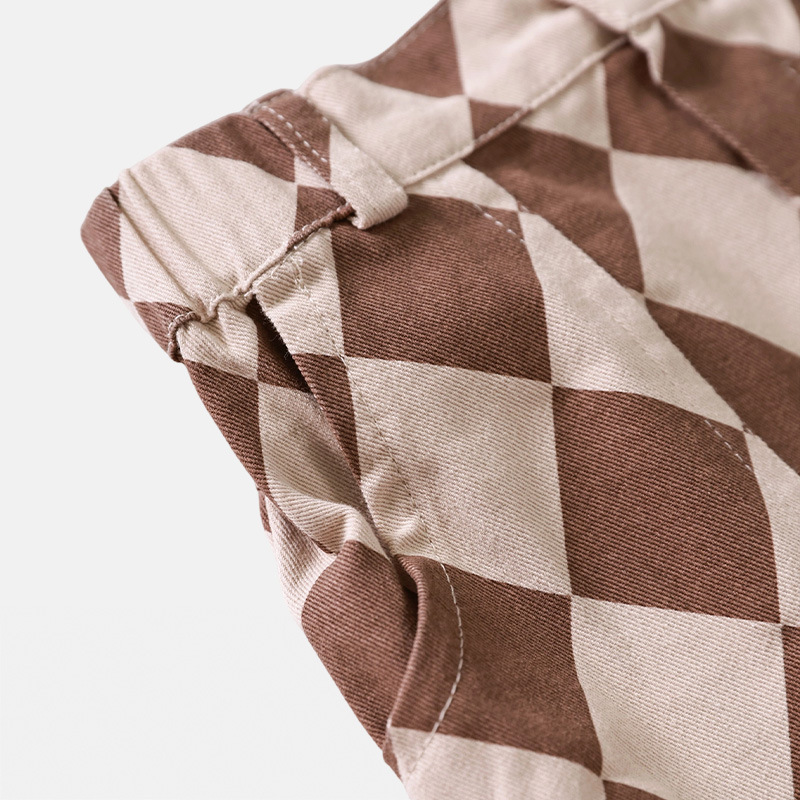 Toddler Diamond Checkerboard Shorts