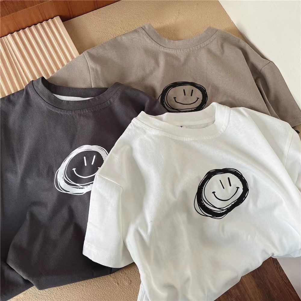 Toddler Smiley Half Sleeve T-Shirt