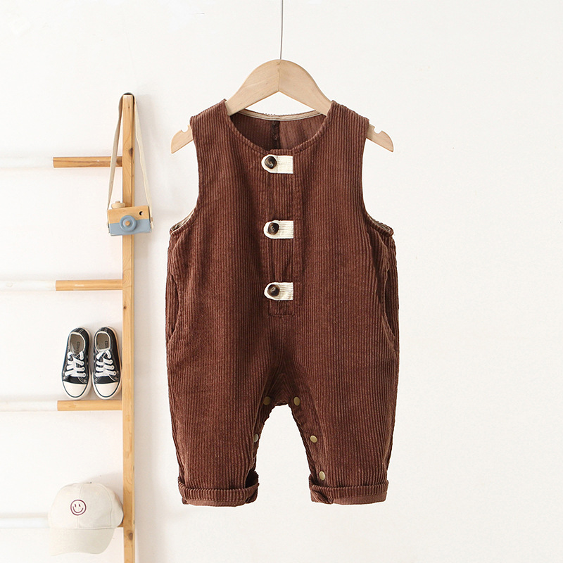 Baby Toddler Solid Color Romper