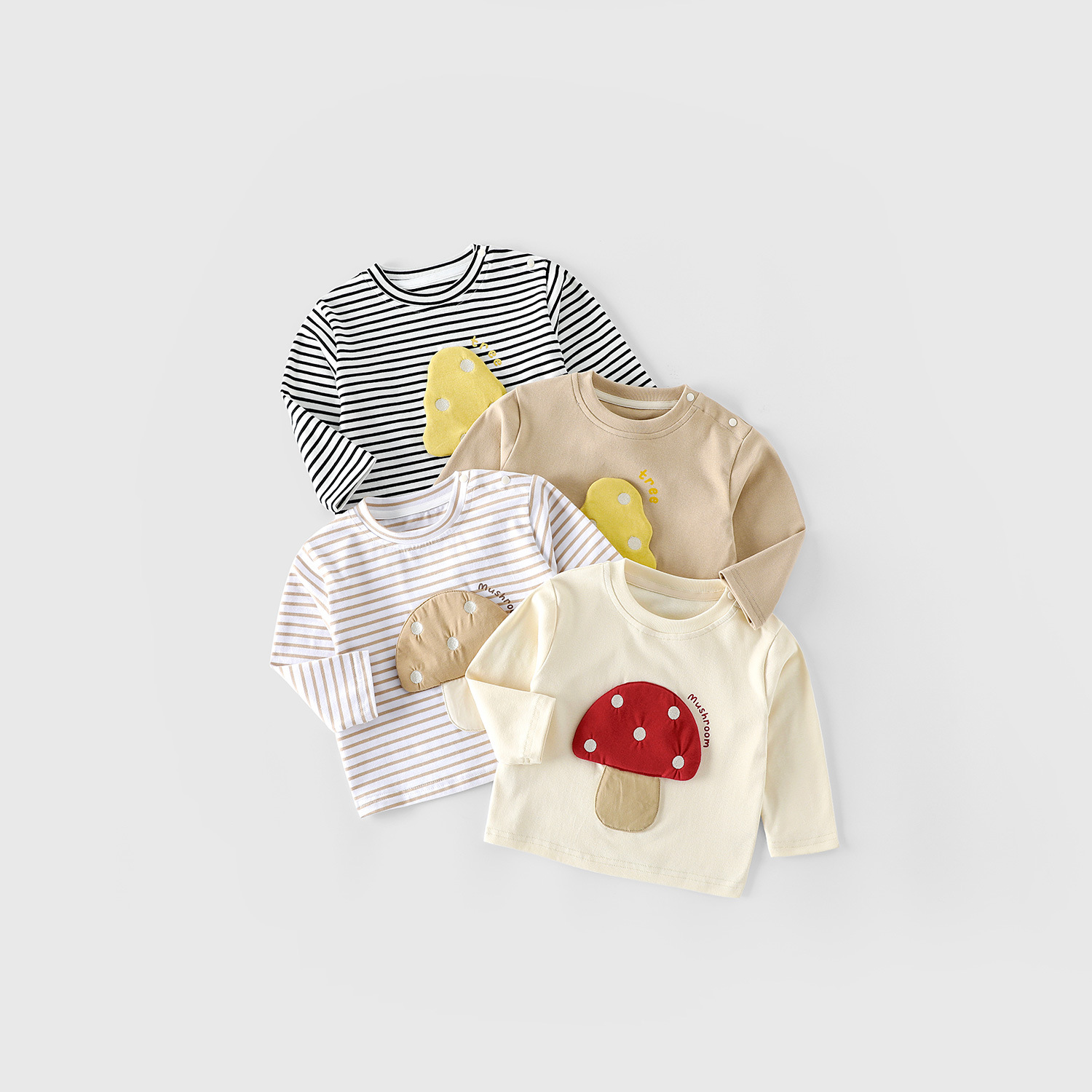 Baby Toddler 3D Mushroom T-Shirt
