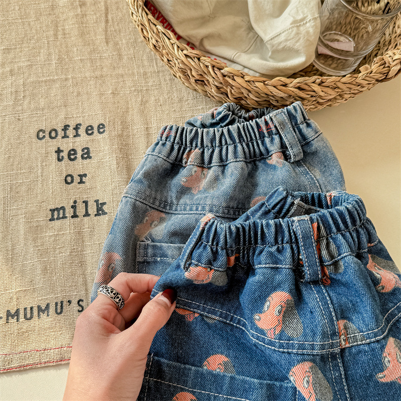 Kid Dog Casual Denim Pants