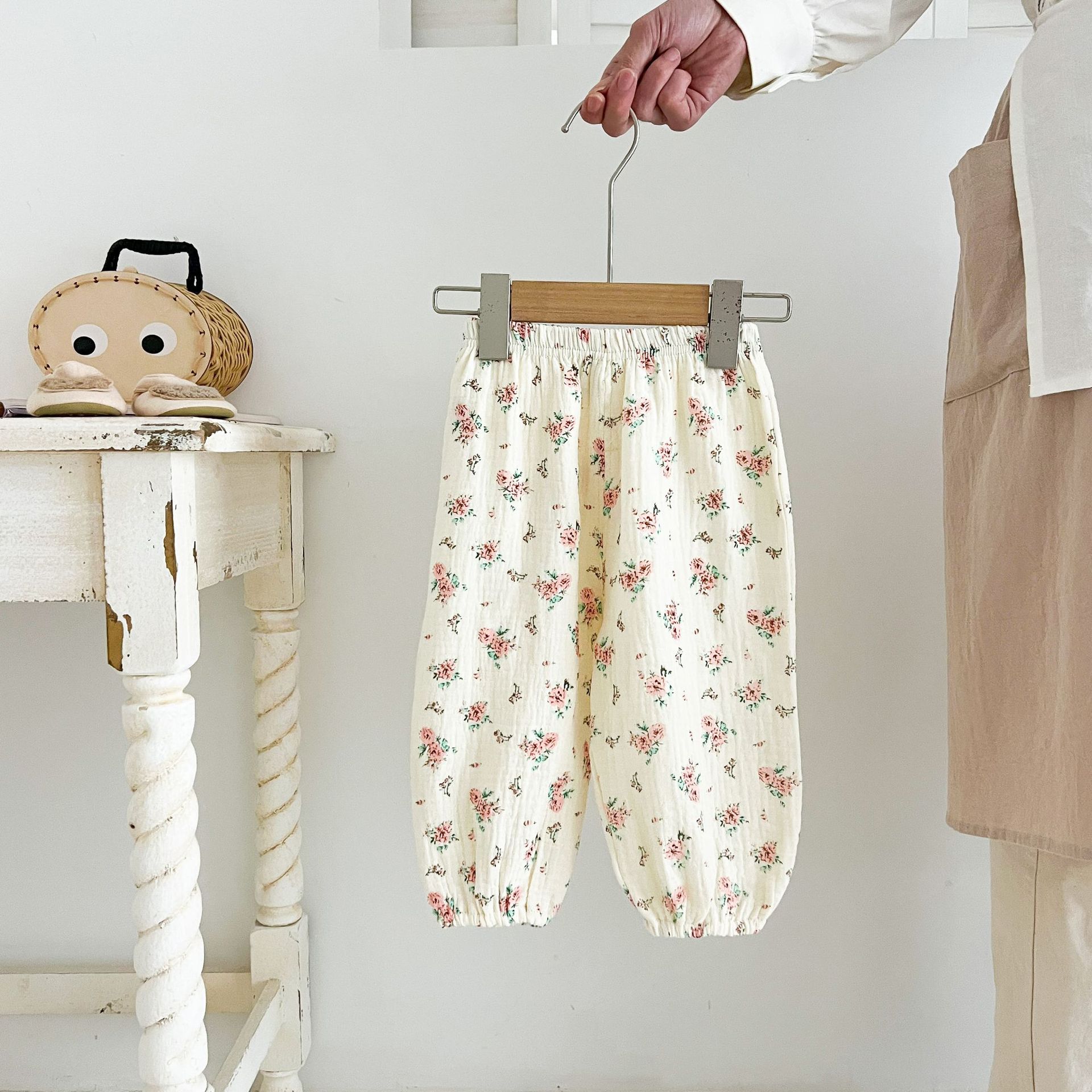 Toddler Apple Dots Florals Pants