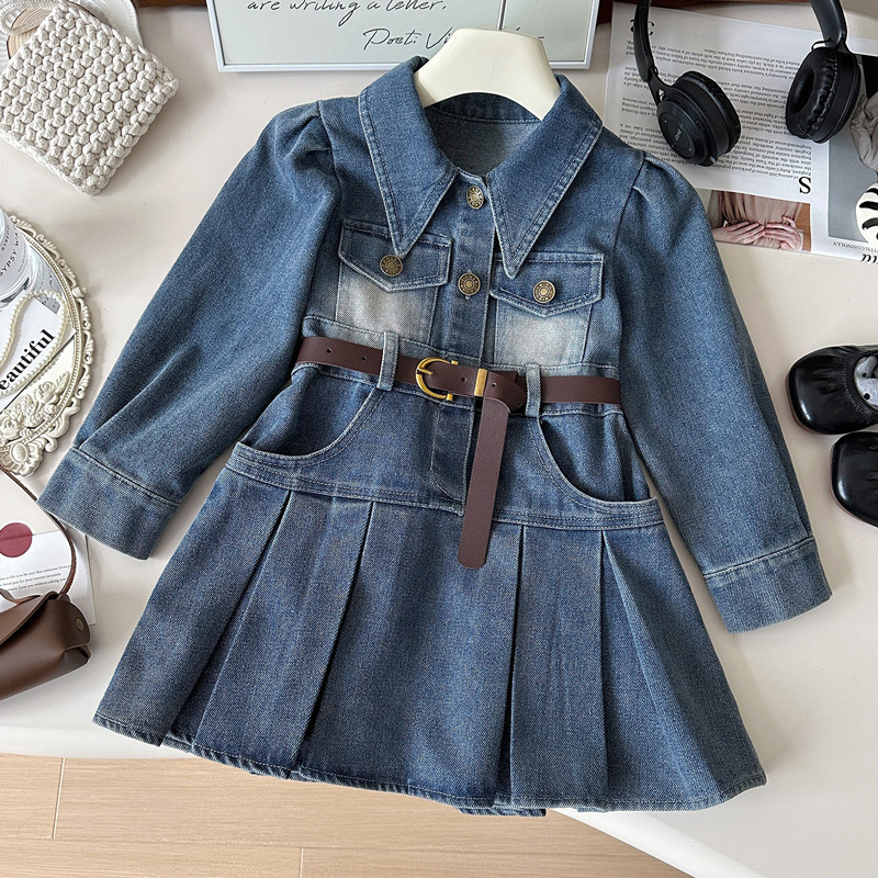 Toddler Girls Denim Dress